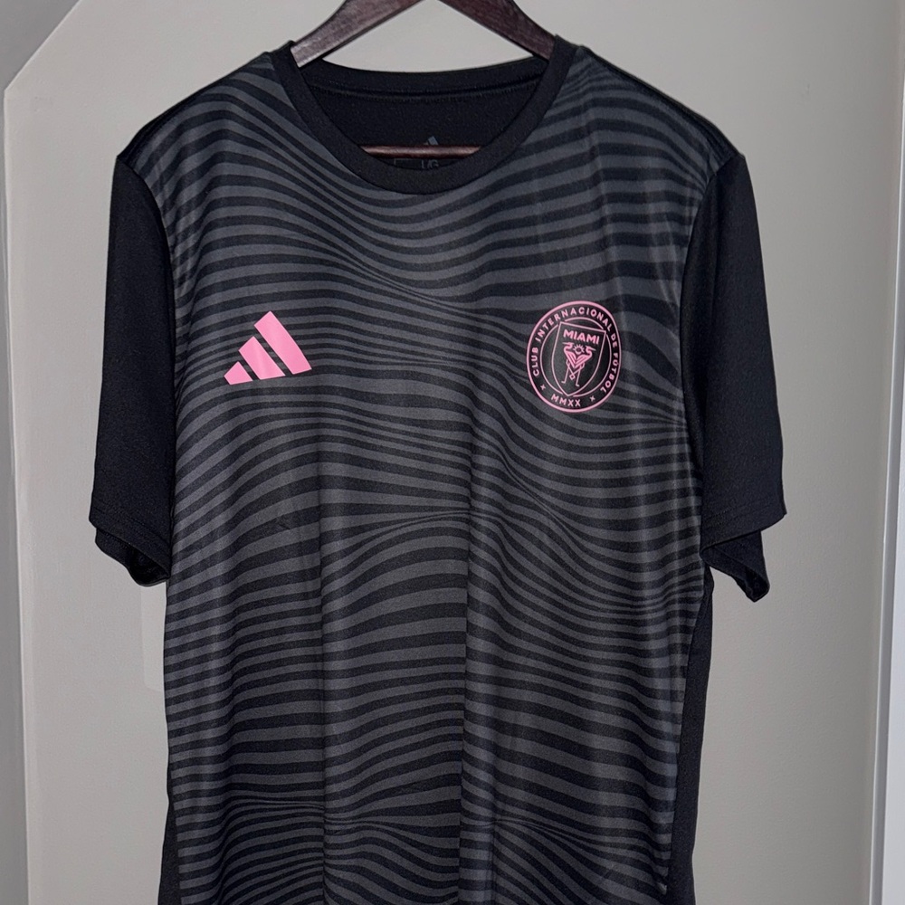(NEW) Adidas Inter Miami CF Black Jersey - Messi